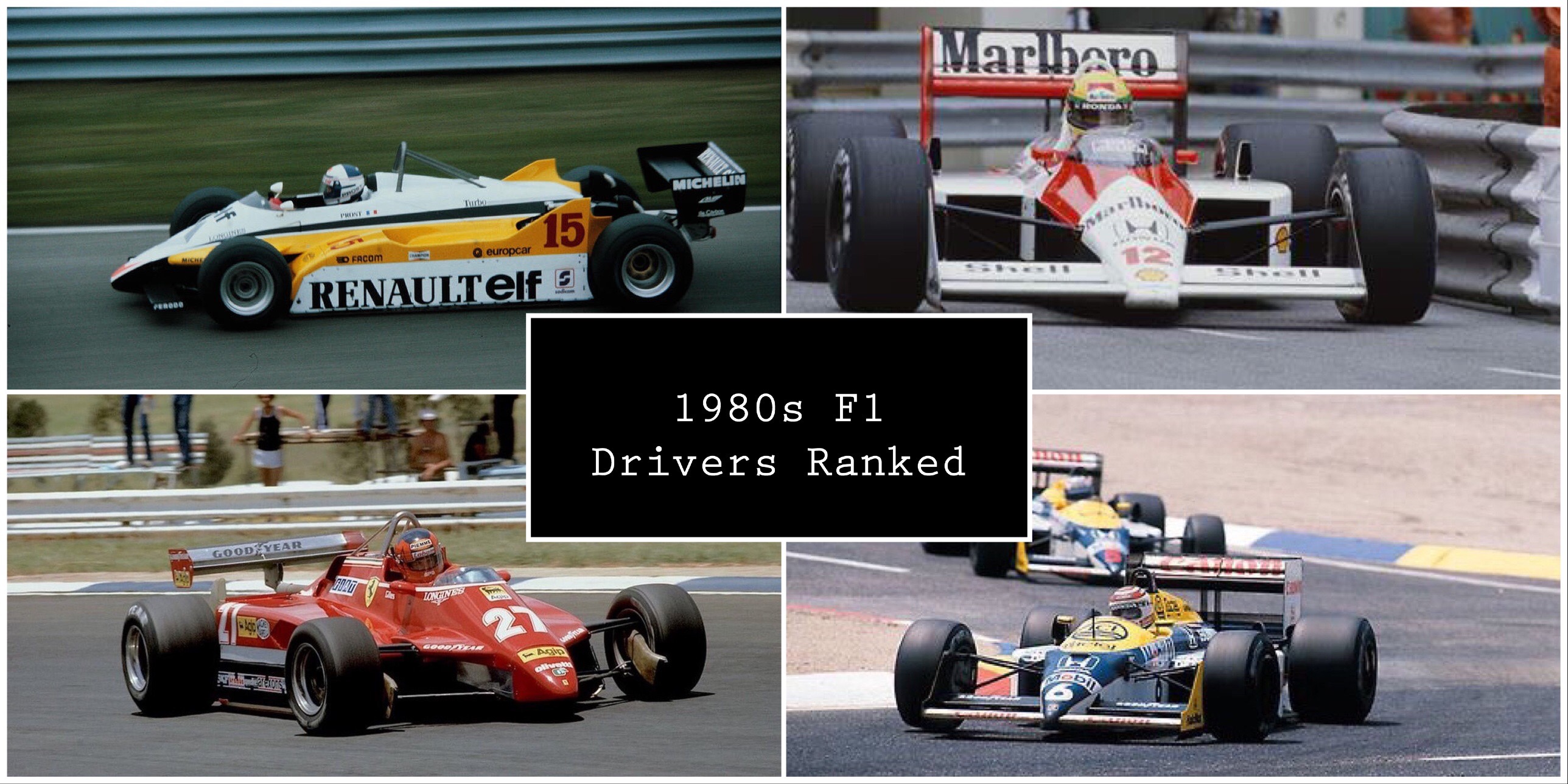 1980s F1 Drivers Ranked